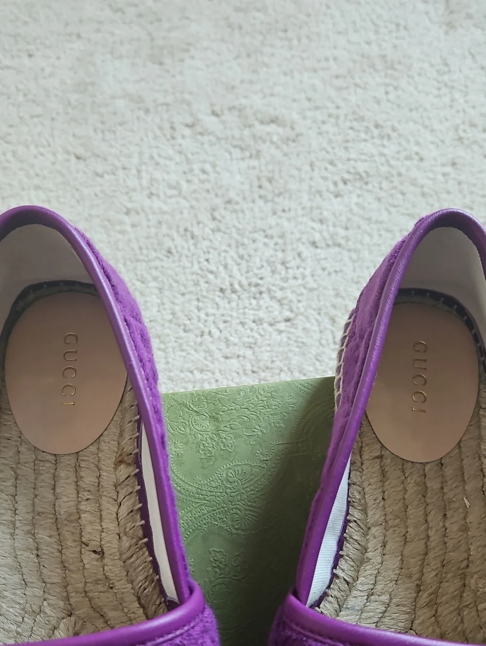 🛑 GUCCI Terry Cloth Espadrilles